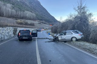 Une personne est décédée à la suite d'un accident de circulation, ce lundi matin à Grône.